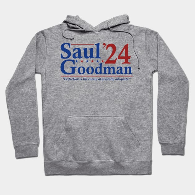 Saul Goodman 2024 Election - Funny Election Hoodie by LMW Art